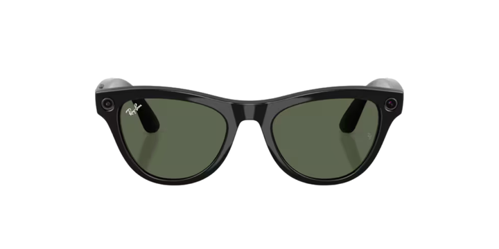 Ray-Ban Meta Gen 2 | RW4014 Skyler | Shiny Black/G15 Green