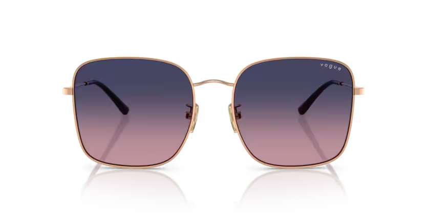 Vogue Eyewear | VO4327SD | Rose Gold Pink Gradient Blue