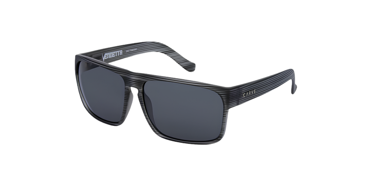 Carve | 2457 Vendetta | Matt Grey Stripe Grey Polarised