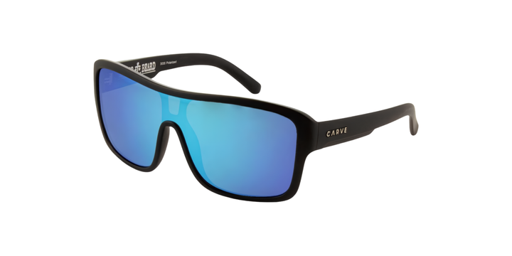 Carve | 3035 Anchor Beard | Matte Black Blue Polarised