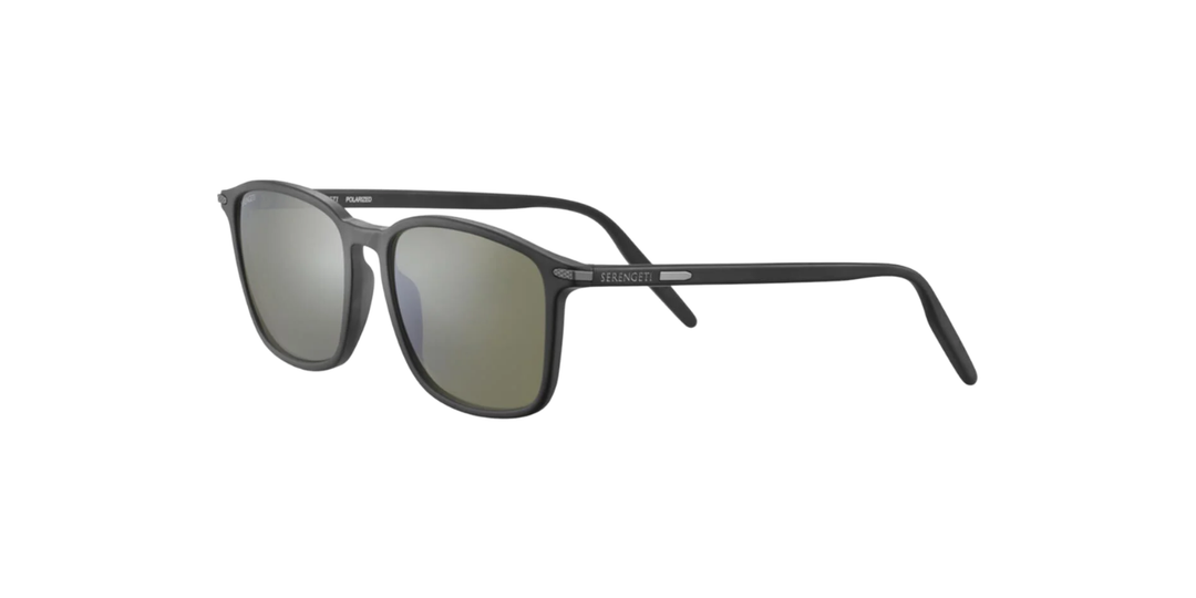 Serengeti | 8930 Lenwood | Matte Black Green Polarised