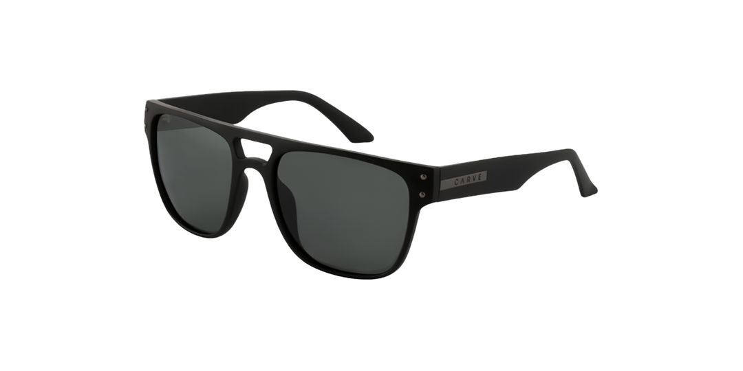 Carve | 27671 The Hub | Matte Black Grey Polarised
