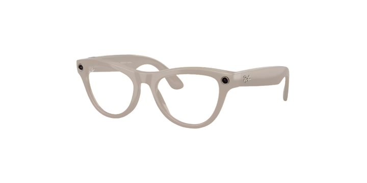 Ray-Ban Meta Gen 2 | RW4014 Skyler | Shiny Chalky Grey Transitions Sapphire