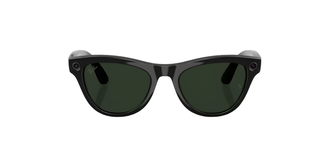 Ray-Ban Meta Gen 2 | RW4014 Skyler | Shiny Black/Graphite Green Transitions