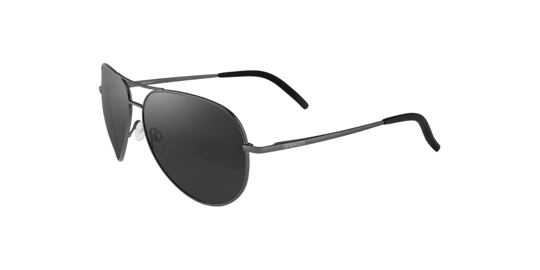 Serengeti | Carrara | Matte Black Polarised