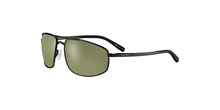 Serengeti | Modugno 2.0 | Matte Black Mineral Green Polarised