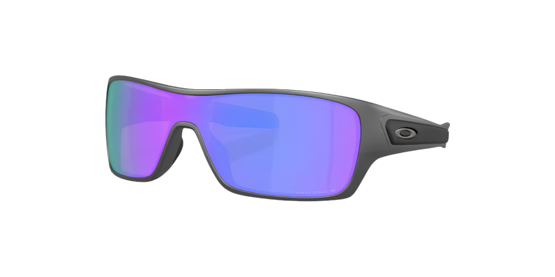 Oakley | OO9307 Turbine Rotor | Matt Steel Prizm Violet Polarised