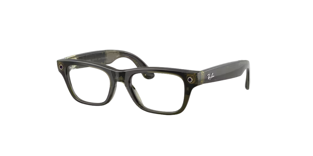 Ray-Ban Meta Gen 2 | RW7001 Blayzer M Optics | Transparent Dark Olive