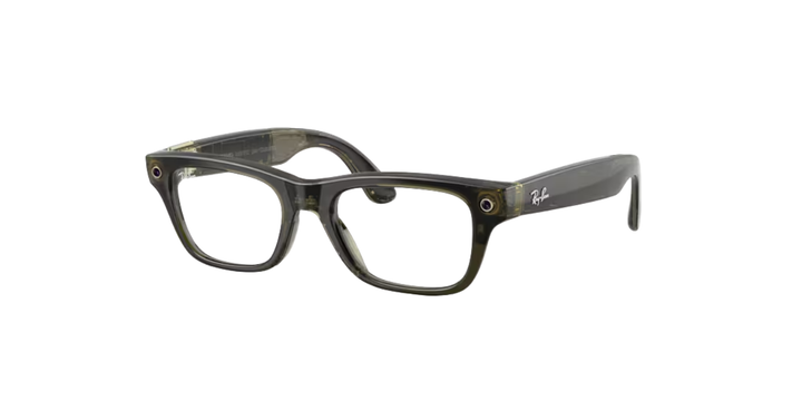 Ray-Ban Meta Gen 2 | RW7001 Blayzer M Optics | Transparent Dark Olive