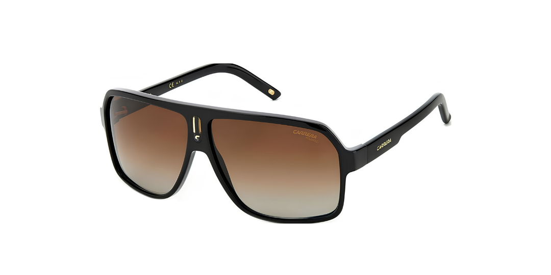 Carrera | 27 | Shiny Black Brown Polarised