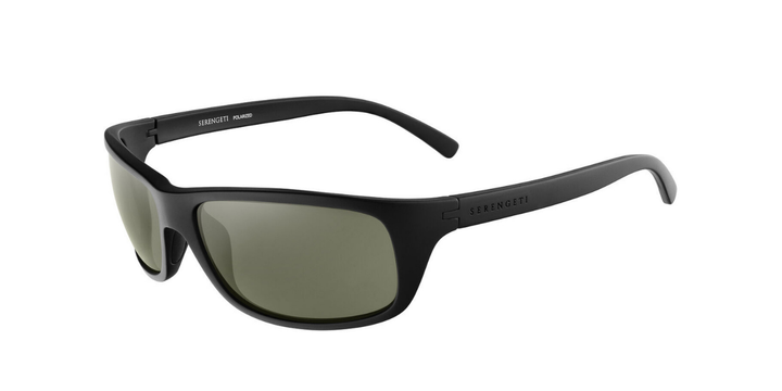 Serengeti | Bormio | Matte Black Mineral Polarised