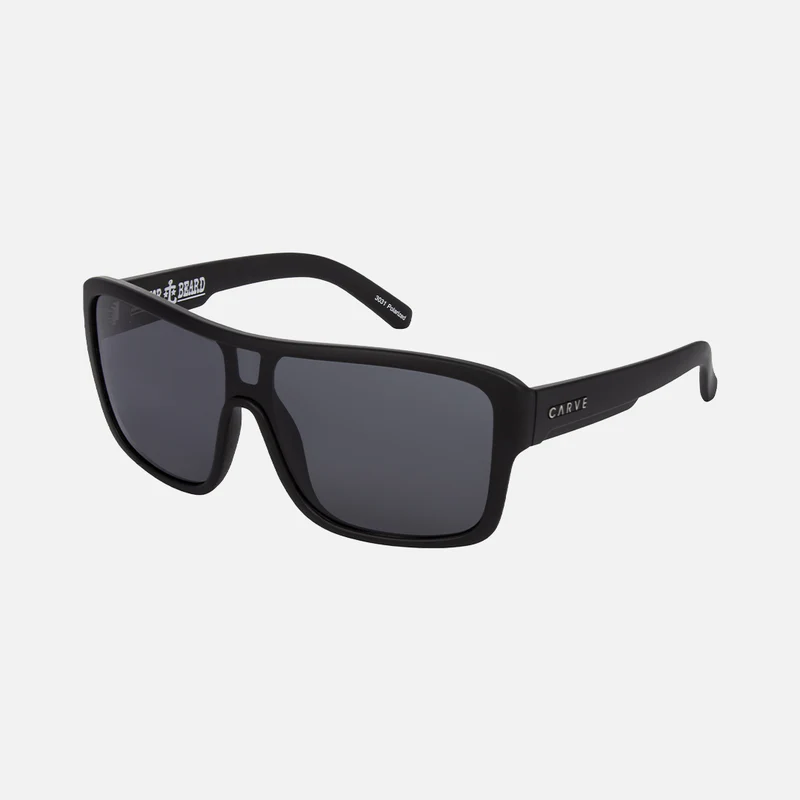 Carve | 3031 Anchor Beard | Matte Black Grey Polarised