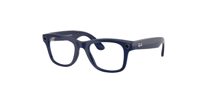 Ray-Ban Meta G2 | RW4012 Wayfarer M | Shiny Cosmic Blue/Sapphire Transitions