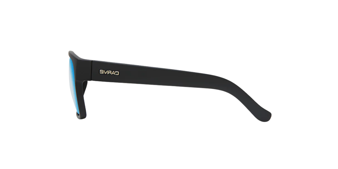 Carve | 2452 Vendetta | Matte Black Green Iridium Polarised