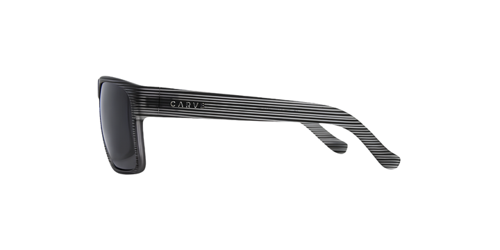 Carve | 2457 Vendetta | Matt Grey Stripe Grey Polarised