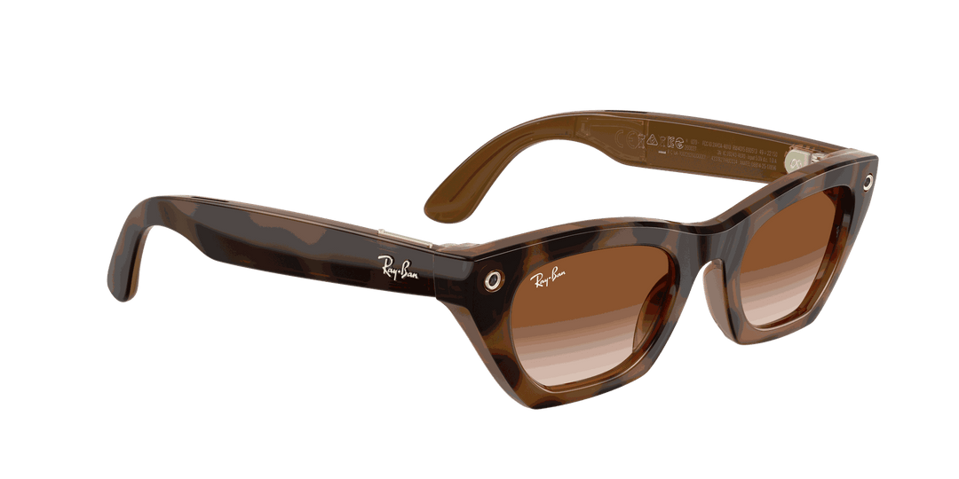 Ray-Ban Meta Gen 3 | RW4015 Zena | Havana Gradient Brown