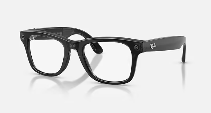 Ray-Ban Meta Gen 3 | RW4011V Wayfarer L | Transparent Black Optical