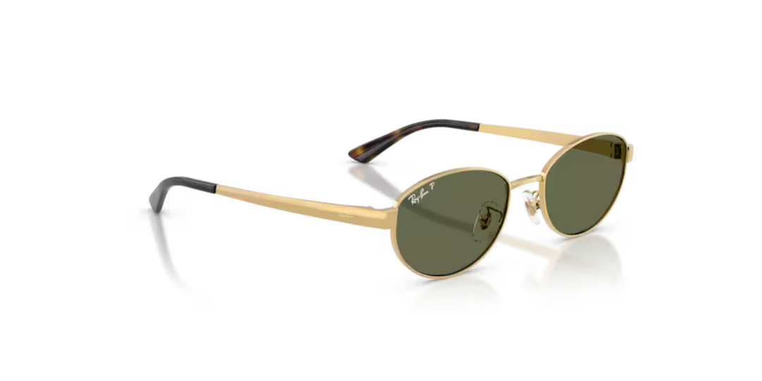 Ray-Ban | RB3774D | Arista Gold Dark Green Polarised
