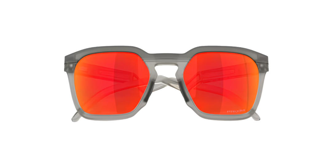 Oakley | OO9533 Hstn SQ | Matte Grey Prizm Ruby