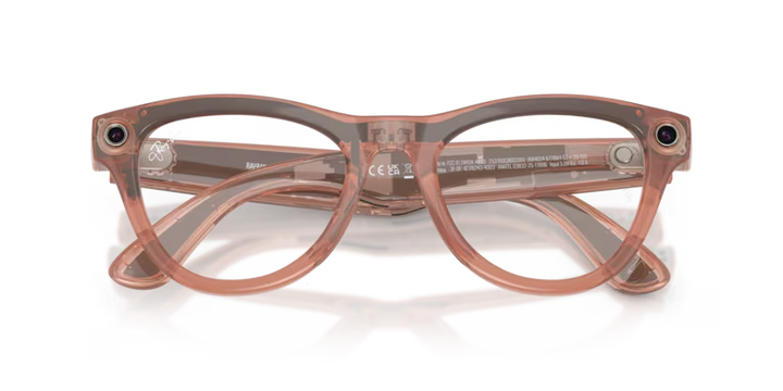 Ray- Ban Meta Gen 2 | RW4014 | Shiny Peach Transition Brown