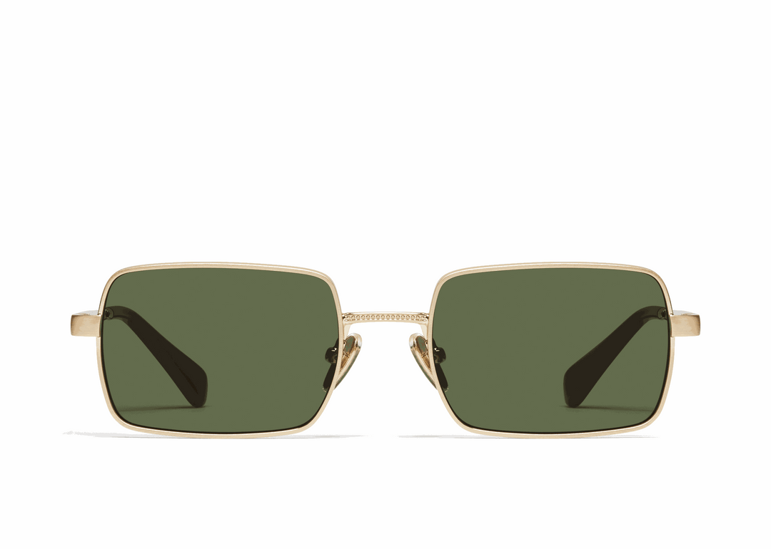 Quay | DND | Brushed Gold Green