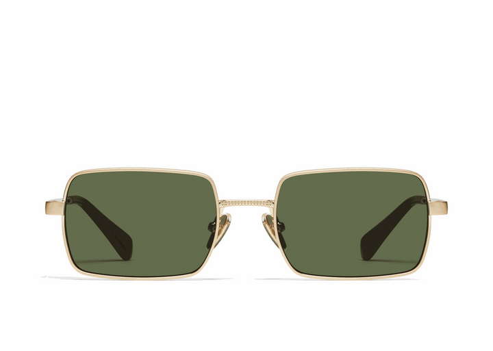 Quay | DND | Brushed Gold Green