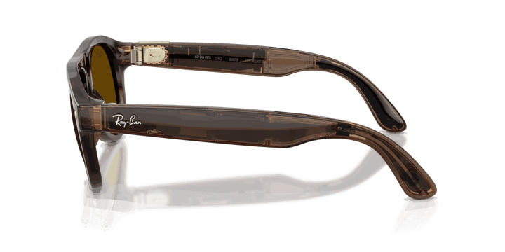 Ray-Ban Meta Gen 3 | RW4016 Aviator | Transparent Umber Transitions Jade