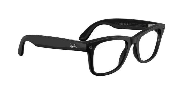 Ray-Ban Meta Gen 3 | RW4011 Wayfarer L | Matte Black Clear BLF&amp;AR