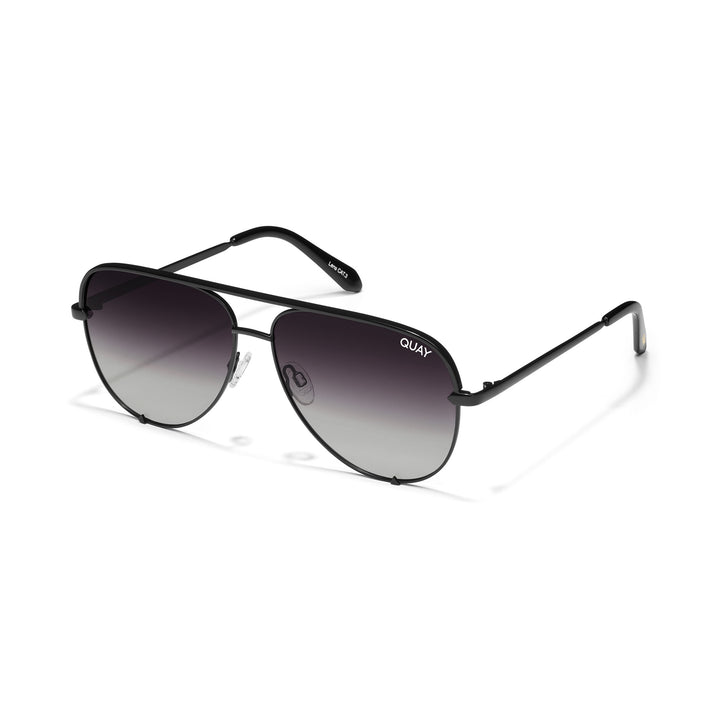 Quay | High Key Mini | Black Fade Polarised