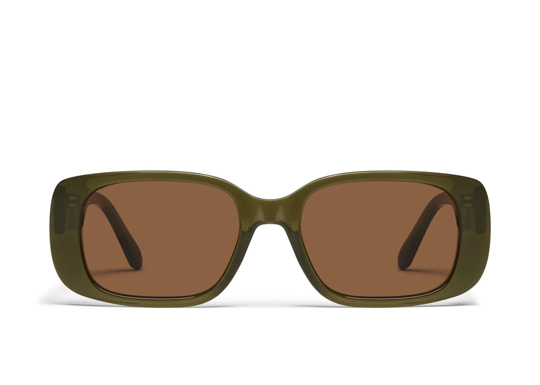 Quay | Karma | Olive Brown