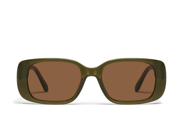 Quay | Karma | Olive Brown