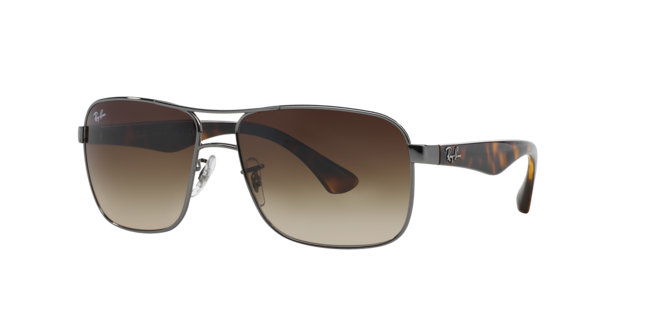 Ray-Ban | RB3516 | Gunmetal Brown Gradient