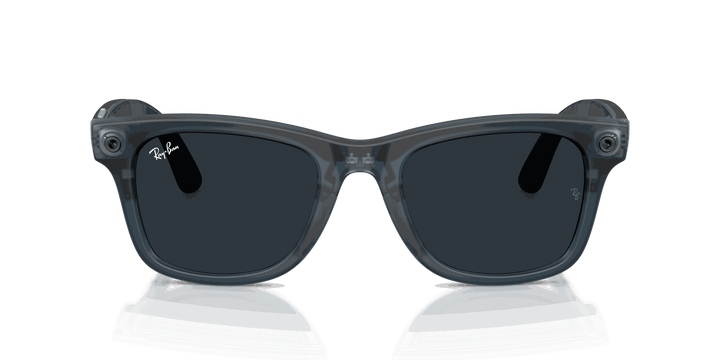Ray-Ban Meta Gen 3 | RW4011 Wayfarer L | Tp. Mt. Ocean Blue Transitions Gen S Grey