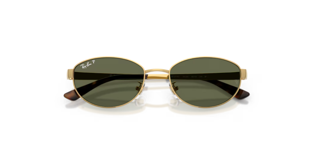 Ray-Ban | RB3774D | Arista Gold Dark Green Polarised