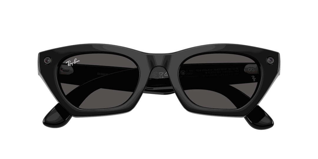 Ray-Ban Meta Gen 3 | RW4015 Zena | Shiny Black Grey