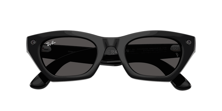 Ray-Ban Meta Gen 3 | RW4015 Zena | Shiny Black Grey