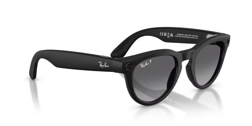 Ray-Ban Meta Gen 2 | RW4013 | Matte Black Gradient Graphite Polarised