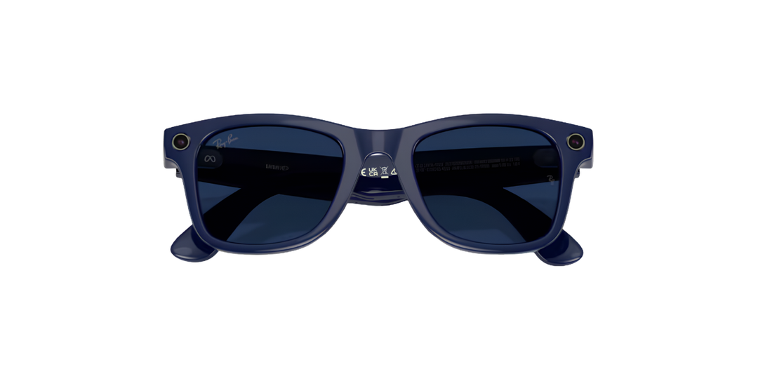 Ray-Ban Meta G2 | RW4012 Wayfarer M | Shiny Cosmic Blue/Sapphire Transitions