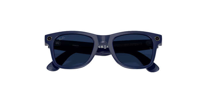 Ray-Ban Meta G2 | RW4012 Wayfarer M | Shiny Cosmic Blue/Sapphire Transitions