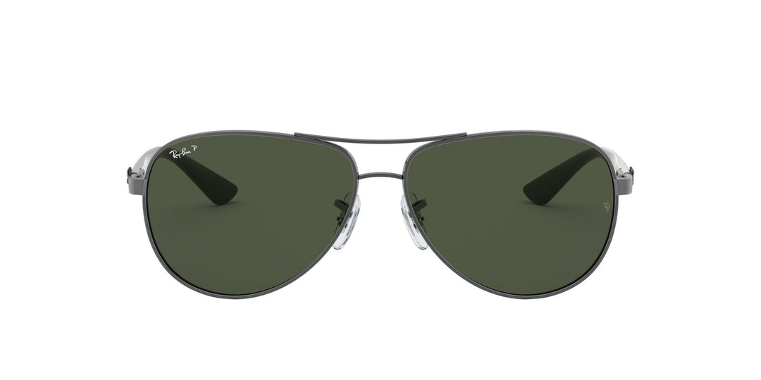 Ray-Ban | RB8313 Aviator Carbon Fibre | Gunmetal Dark Green Polarised