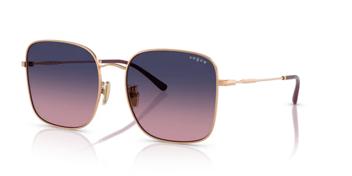 Vogue Eyewear | VO4327SD | Rose Gold Pink Gradient Blue