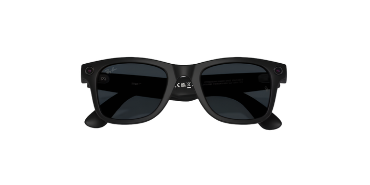 Ray-Ban Meta G2 | RW4012 Wayfarer L | Matte Black/Grey Transition