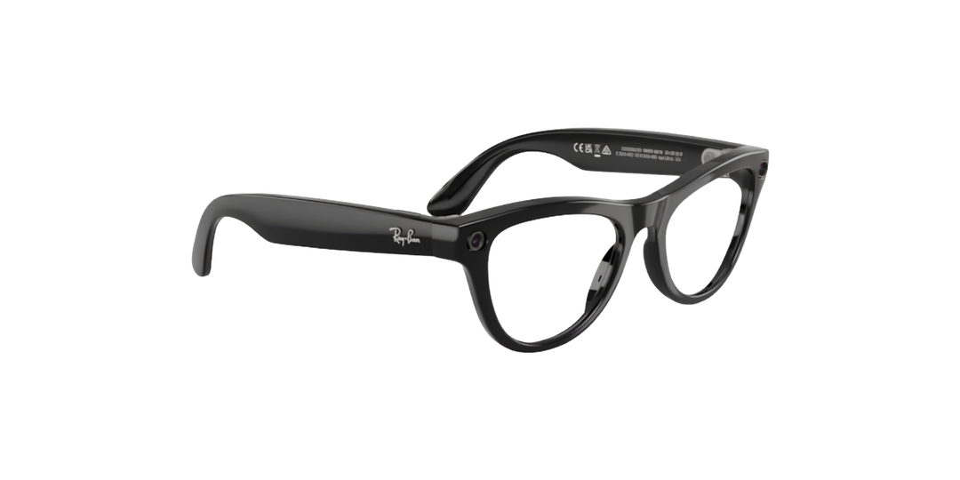 Ray-Ban Meta Gen 2 | RW4014 Skyler | Shiny Black/Graphite Green Transitions