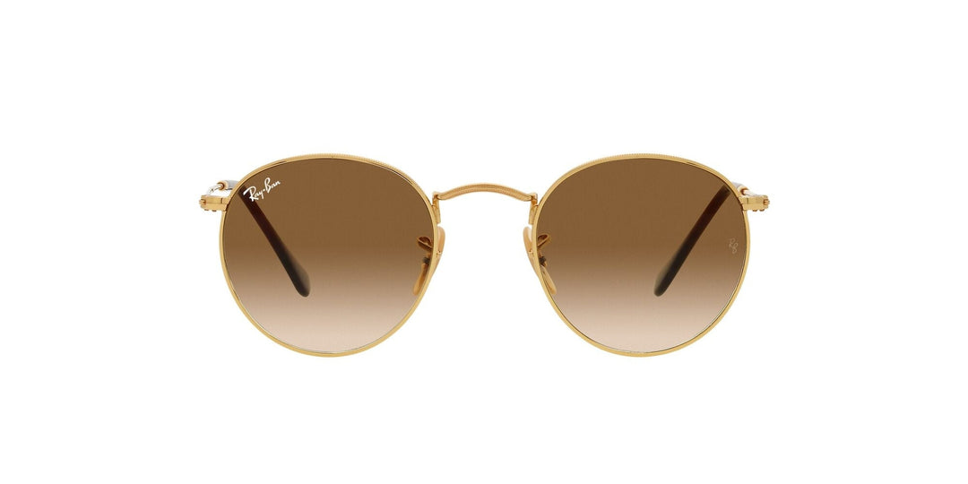 Ray-Ban | RB3447 Round Metal | Gold Brown Gradient