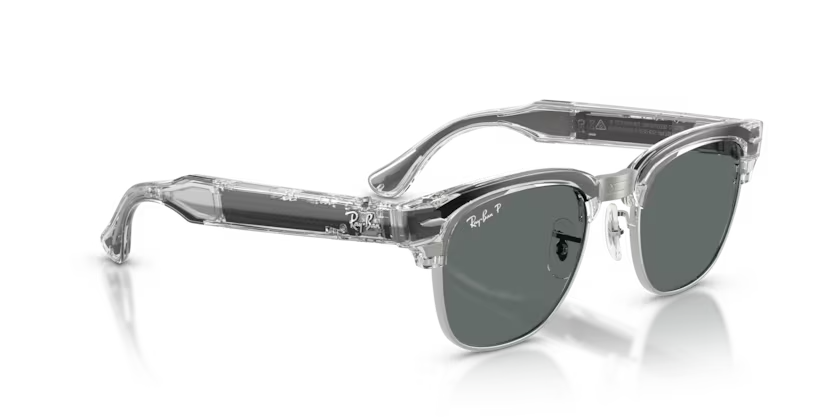 Ray-Ban Meta G3 | RW7004 Clubmaster | Trp. Iron Grey Grey Polarised
