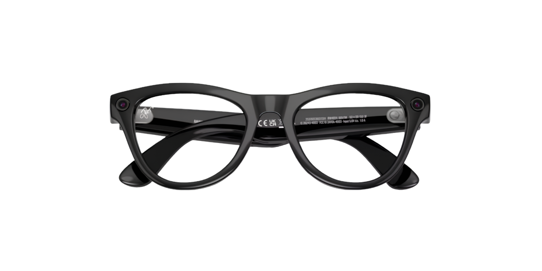 Ray-Ban Meta Gen 2 | RW4014 Skyler | Shiny Black/Graphite Green Transitions