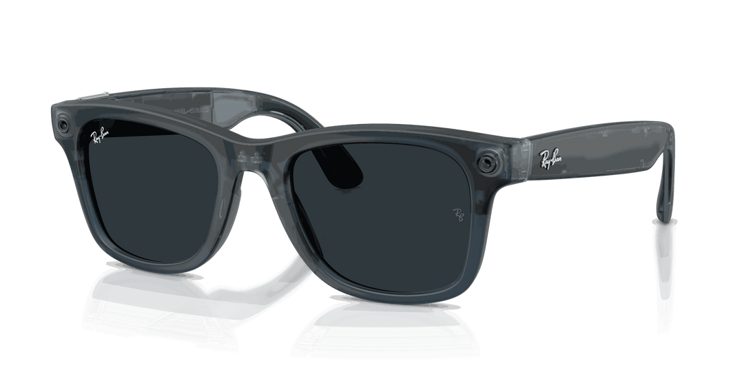 Ray-Ban Meta Gen 3 | RW4011 Wayfarer L | Tp. Mt. Ocean Blue Transitions Gen S Grey