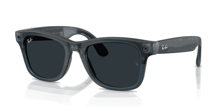 Ray-Ban Meta Gen 3 | RW4011 Wayfarer L | Tp. Mt. Ocean Blue Transitions Gen S Grey