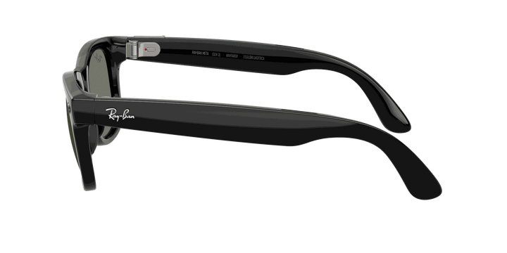 Ray-Ban Meta Gen 3 | RW4011 Wayfarer M | Shiny Black G15 Green Polarised
