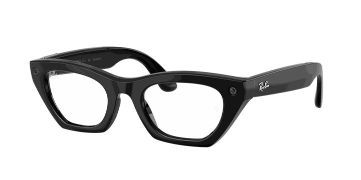 Ray-Ban Meta G3 | RW4015 Zena | Shiny Black Clear BLF&amp;AR